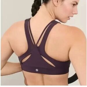 Athleta NWT Flex Spacer Bra -- Size Medium D/DD, Deep Violet